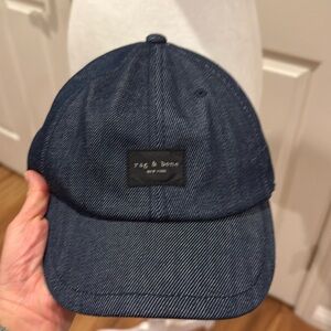Rag & Bone denim baseball cap